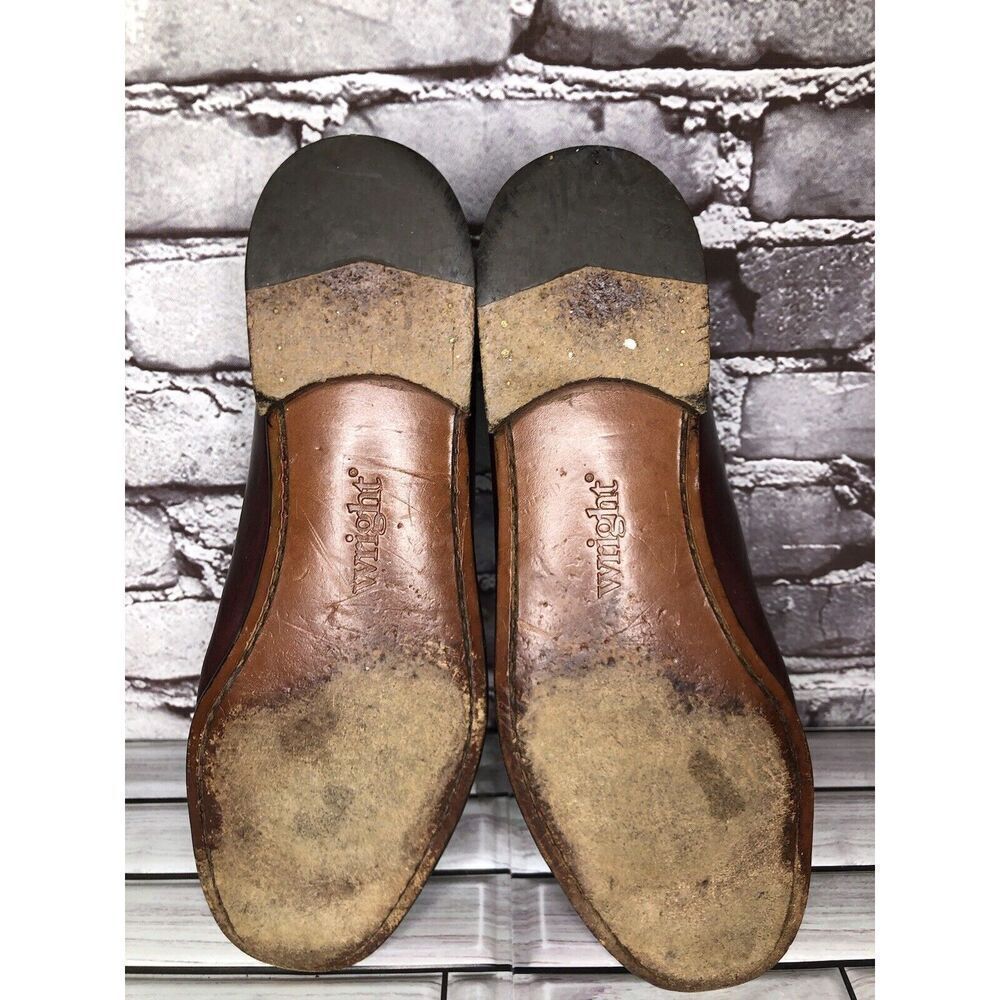 E.T. Wright 1876 Brown Leather Loafers Slip On Dress Shoes Men Sz 10.5D US/44EU - Picture 9 of 16